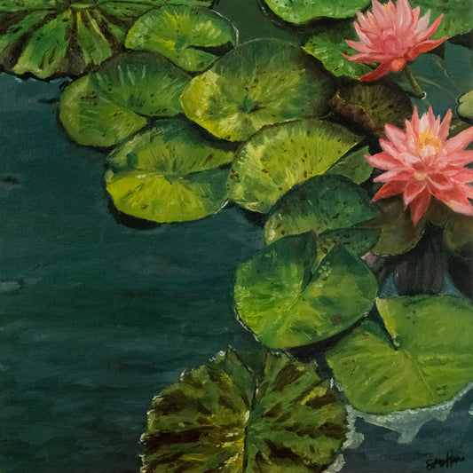 Pair of Lilies Print